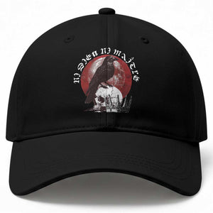 Ni Dieu Ni Maitre No God No Masters Baseball Cap Raven Skull TS11 Print Your Wear