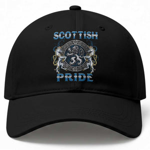 Scottish Pride Baseball Cap Lion Rampant Unicorns Scottish Flag TS11 Print Your Wear