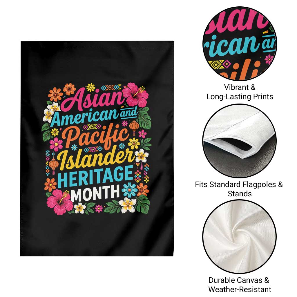 AAPI Asian American and Pacific Islander Heritage Month Garden Flag TS11 Print Your Wear