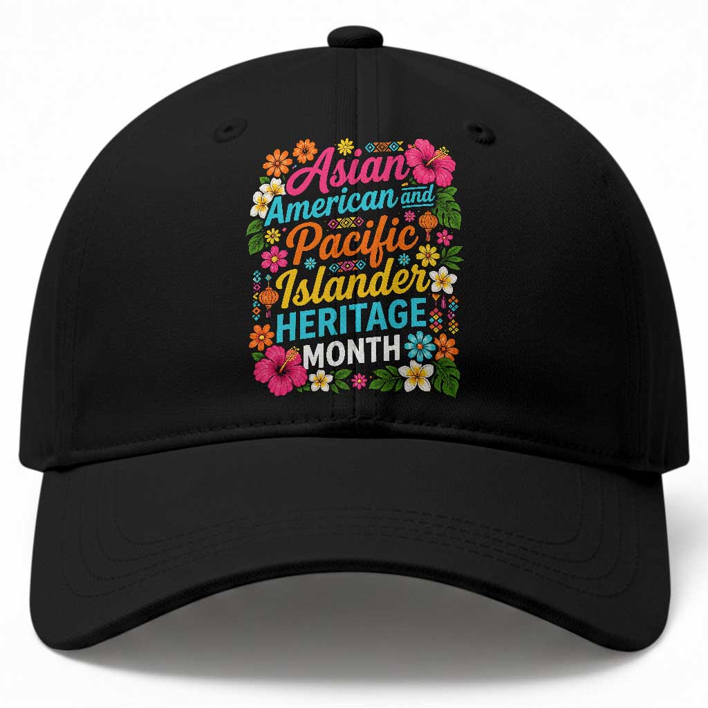 AAPI Asian American and Pacific Islander Heritage Month Baseball Cap TS11 Print Your Wear