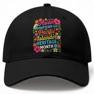 AAPI Asian American and Pacific Islander Heritage Month Baseball Cap TS11 Print Your Wear