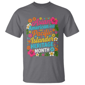 AAPI Asian American and Pacific Islander Heritage Month T Shirt TS11 Charcoal Print Your Wear