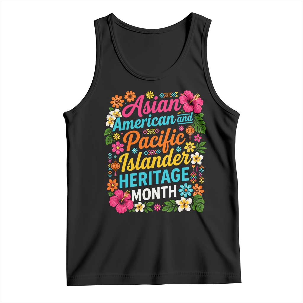 AAPI Asian American and Pacific Islander Heritage Month Tank Top TS11 Black Print Your Wear