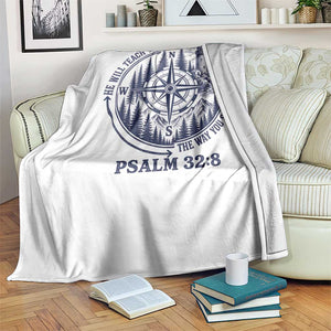 Christian Camping Throw Blanket He Will Teach You The Way You Should Go TS11 Print Your Wear
