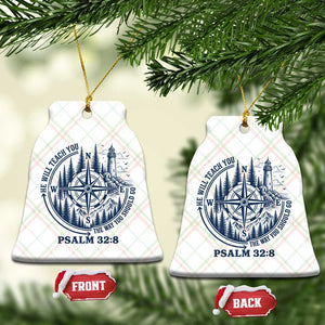 Christian Camping Ceramic Ornament He Will Teach You The Way You Should Go TS11 Print Your Wear