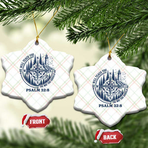 Christian Camping Ceramic Ornament He Will Teach You The Way You Should Go TS11 Print Your Wear