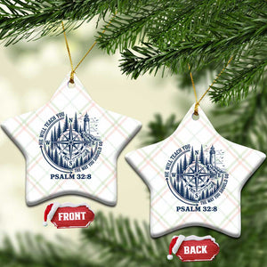 Christian Camping Ceramic Ornament He Will Teach You The Way You Should Go TS11 Print Your Wear