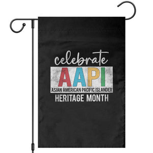 Celebrate AAPI Heritage Month Garden Flag Asian American and Pacific Islander Countries TS11 Black Print Your Wear