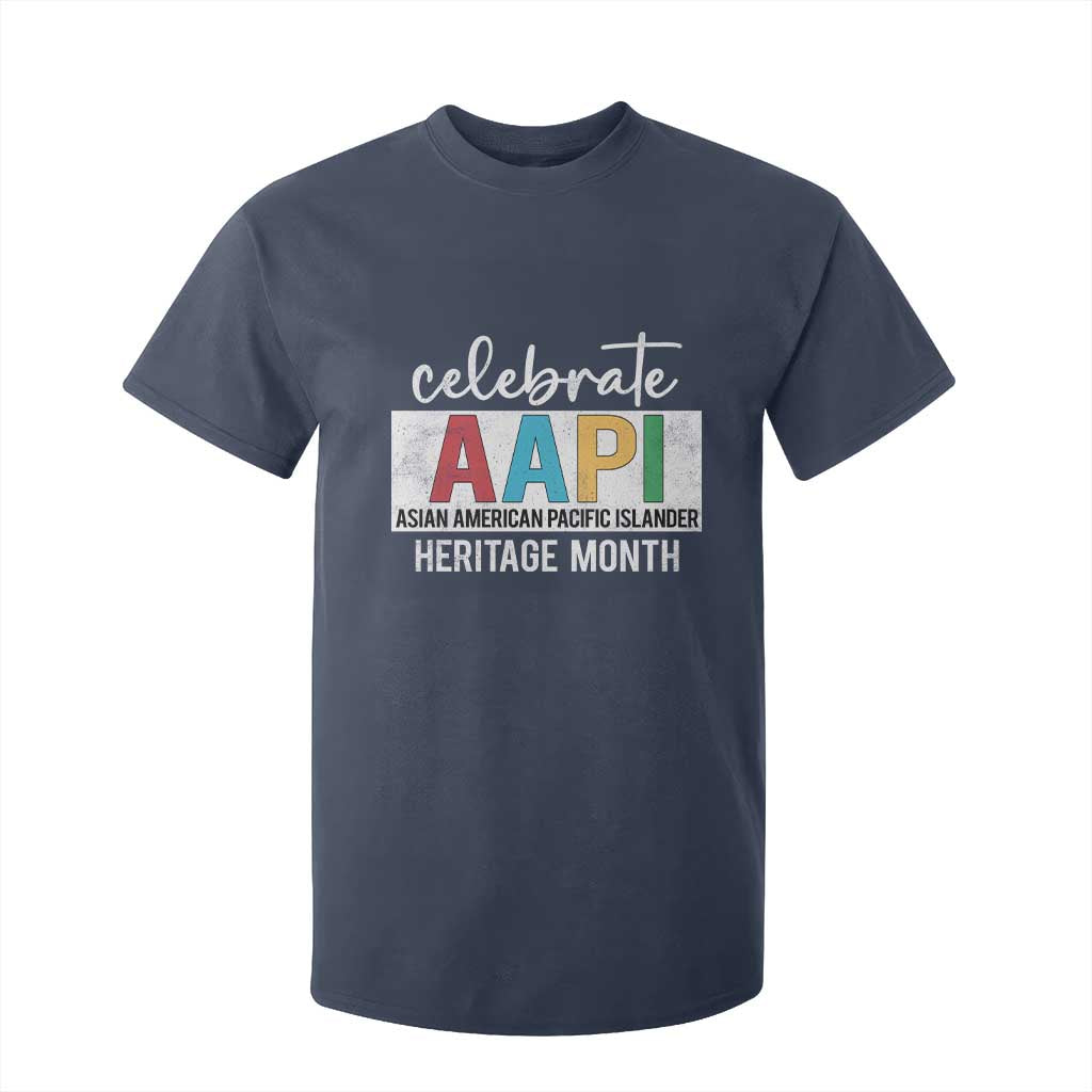 Celebrate AAPI Heritage Month T Shirt For Kid Asian American and Pacific Islander Countries TS11 Navy Print Your Wear