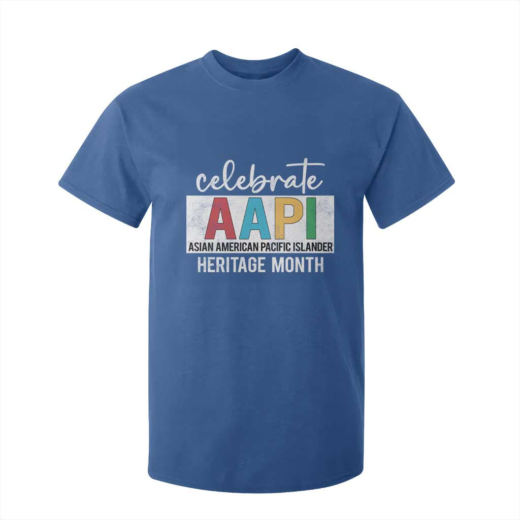 Celebrate AAPI Heritage Month T Shirt For Kid Asian American and Pacific Islander Countries TS11 Royal Blue Print Your Wear
