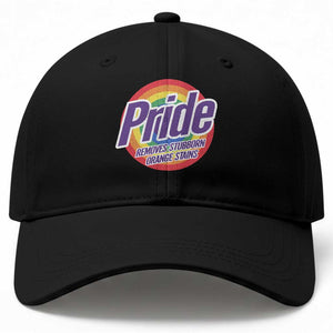 Funny Pride Removes Stubborn Orange Stains Baseball Cap LGBTQ Pride Month TS11 Print Your Wear