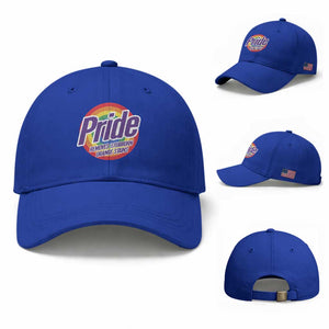 Funny Pride Removes Stubborn Orange Stains Baseball Cap LGBTQ Pride Month TS11 Baseball Cap Universal Fit Royal Blue Print Your Wear