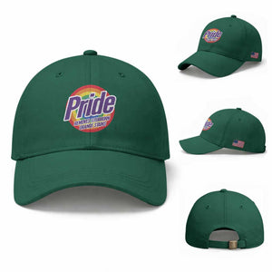 Funny Pride Removes Stubborn Orange Stains Baseball Cap LGBTQ Pride Month TS11 Baseball Cap Universal Fit Irish Green Print Your Wear