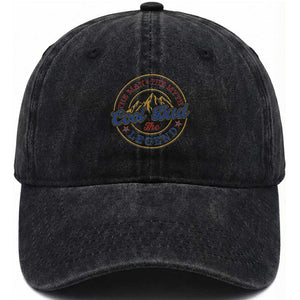 Cool Dad The Man The Myth The Legend Washed Cotton Baseball Cap Fathers Day Beer Lover TS11 Print Your Wear
