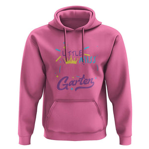 Little Miss Kindergarten Hoodie Back To School Crown Lovely Heart TS11 Azalea Print Your Wear