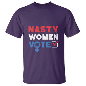 Nasty Women Vote T Shirt Feminist Liberal Voting Women Sign TS11 Purple Print Your Wear