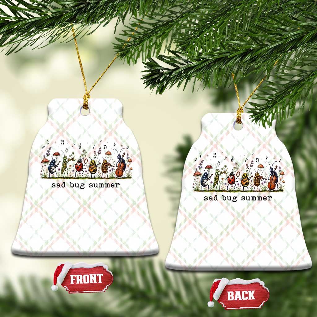 Sad Bug Summer Funny Insect Inspired Indie Aesthetic Ceramic Ornament Folk Pop Music Bugs Lover TS11 Print Your Wear