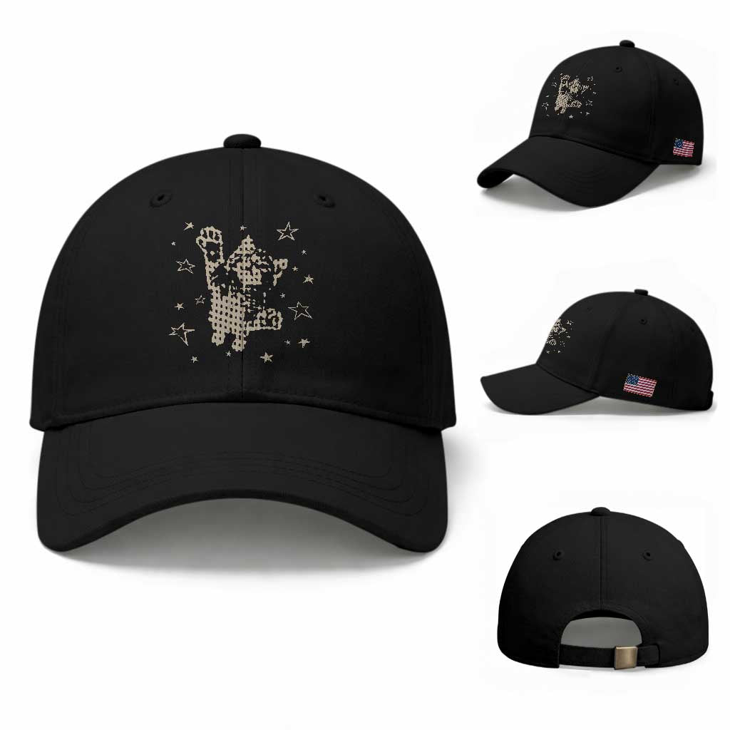 90s Y2k Cat Jumping Stars 2000s Grunge Vintage Graphic Baseball Cap TS11 Baseball Cap Universal Fit Black Print Your Wear
