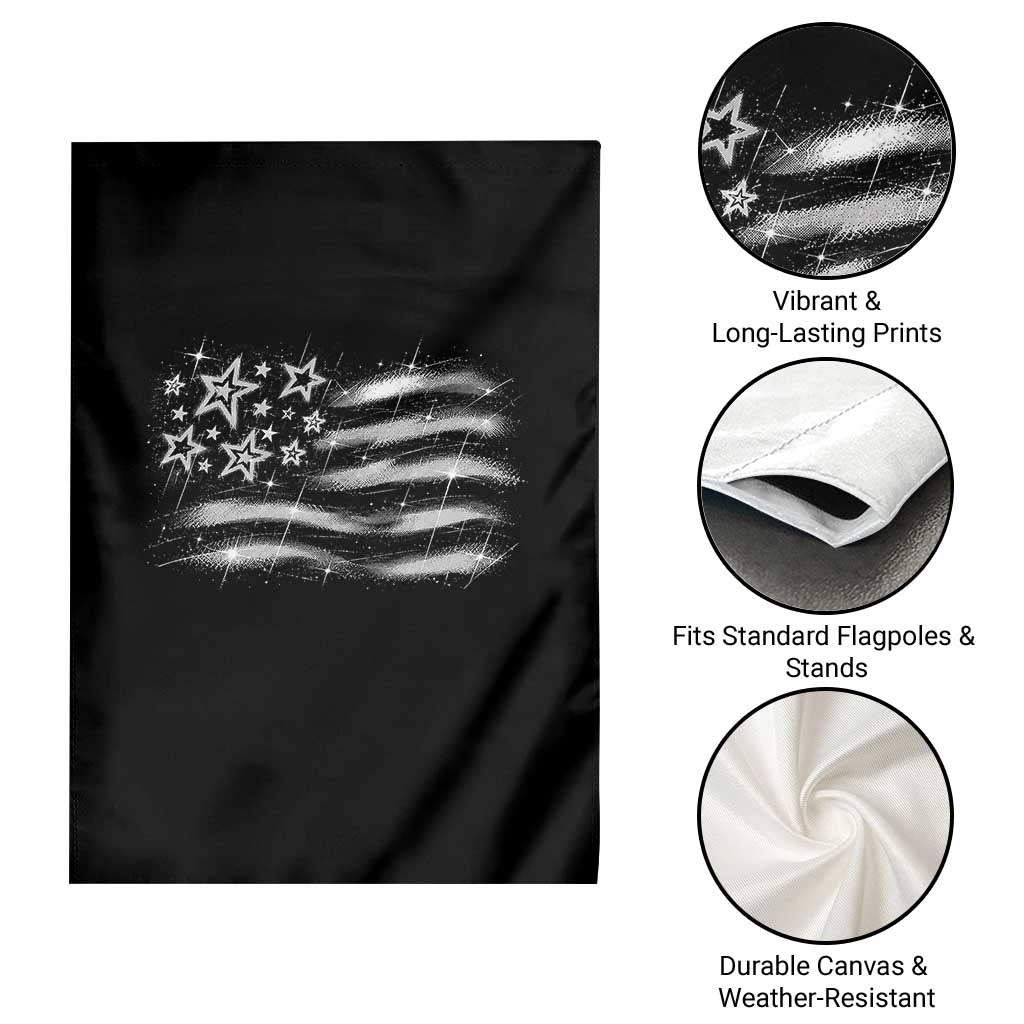Y2k American Flag 90s 2000s Grunge Vintage Graphic Garden Flag TS11 Print Your Wear