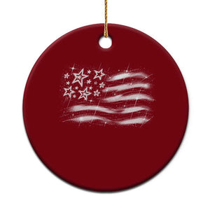 Y2k American Flag 90s 2000s Grunge Vintage Graphic Ceramic Ornament TS11 1pc Red Print Your Wear