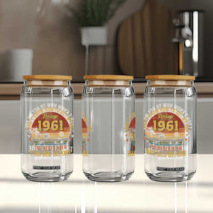65th Birthday Vintage 1961 Glass Can I Dont Know How To Act My Age Ive Never Been This Old Before TS11 Print Your Wear