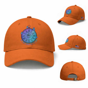 Suicide Prevention Awareness Baseball Cap No Story Should End Too Soon Butterfly Clock TS11 Baseball Cap Universal Fit Orange Print Your Wear