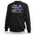 Suicide Prevention Awareness Sweatshirt Hope Anchors The Soul Teal And Purple Semicolon TS11 Black Print Your Wear