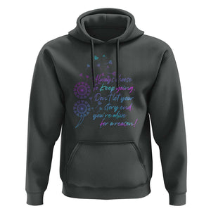 Suicide Prevention Awareness Hoodie Always Choose To Keep Going Don't Let Your Story End You're Alive For A Reason Semicolon TS11 Dark Heather Print Your Wear