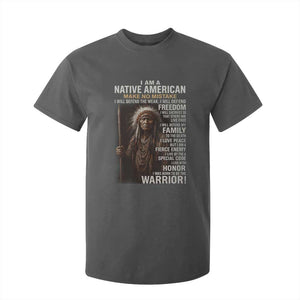 I Am A Native American T Shirt For Kid Make No Mistake I Will Defend The Weak I Will Defend Freedom