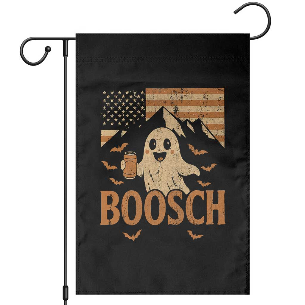 Funny Ghost Boosch Beer Halloween Garden Flag Vintage American Flag TS11 Black Print Your Wear
