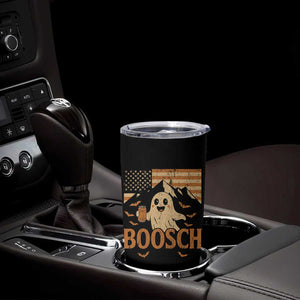 Funny Ghost Boosch Beer Halloween Tumbler Cup Vintage American Flag TS11 Print Your Wear