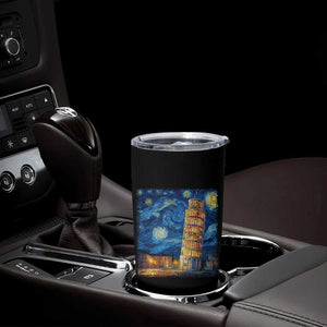 Italy Pisa Tower Starry Night Italian Rome Tourists Tumbler Cup