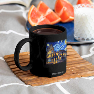 Italy Rome Colosseum Starry Night Roman Amphitheatre Ancient Coffee Mug