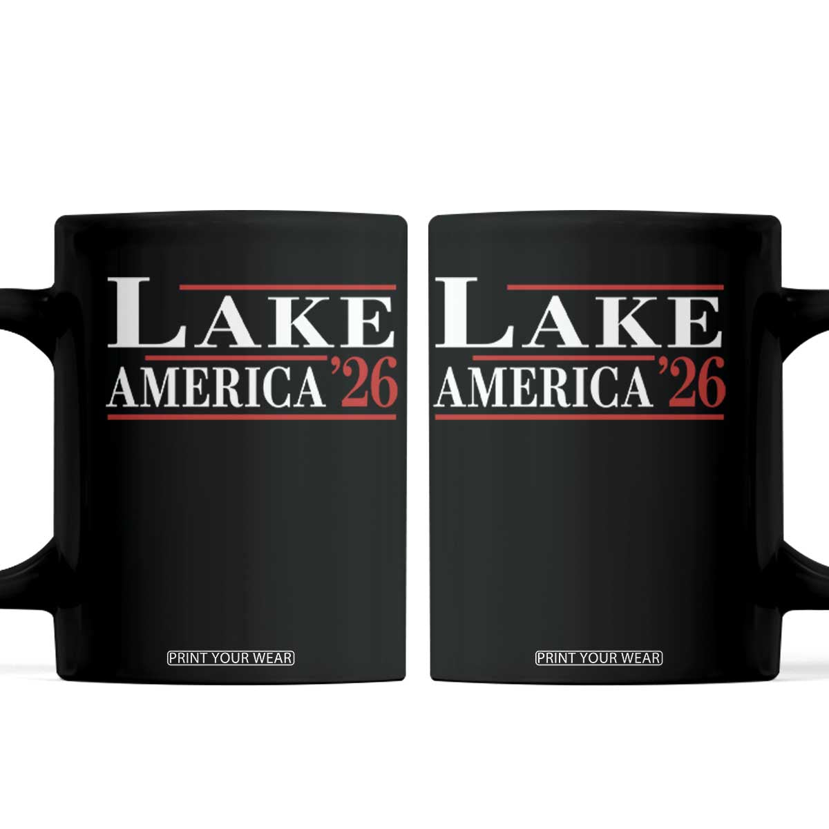 Lake America 2026 Coffee Mug Previously Ontario Canada Funny Patriotic