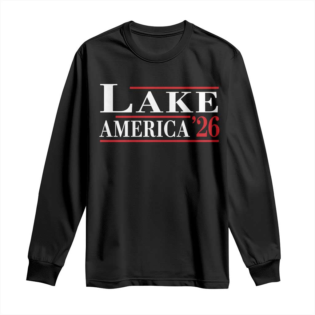 Lake America 2026 Long Sleeve Shirt Previously Ontario Canada Funny Patriotic
