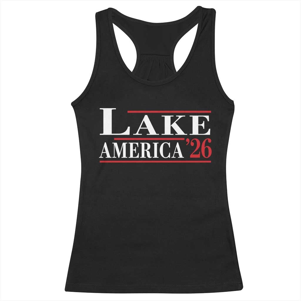 Lake America 2026 Racerback Tank Top Previously Ontario Canada Funny Patriotic