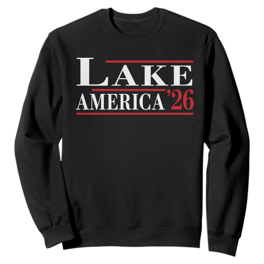 Lake America 2026 Sweatshirt Previously Ontario Canada Funny Patriotic