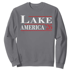 Lake America 2026 Sweatshirt Previously Ontario Canada Funny Patriotic