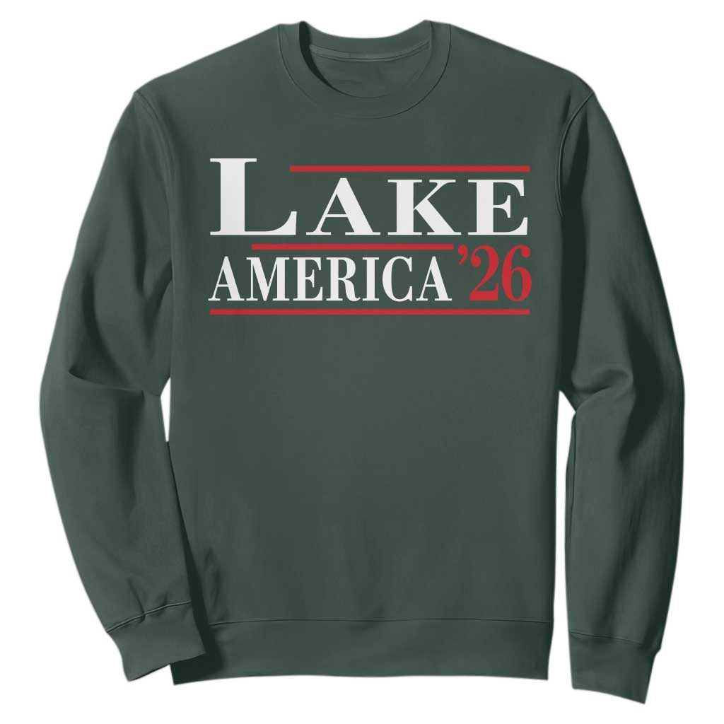 Lake America 2026 Sweatshirt Previously Ontario Canada Funny Patriotic