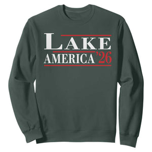 Lake America 2026 Sweatshirt Previously Ontario Canada Funny Patriotic