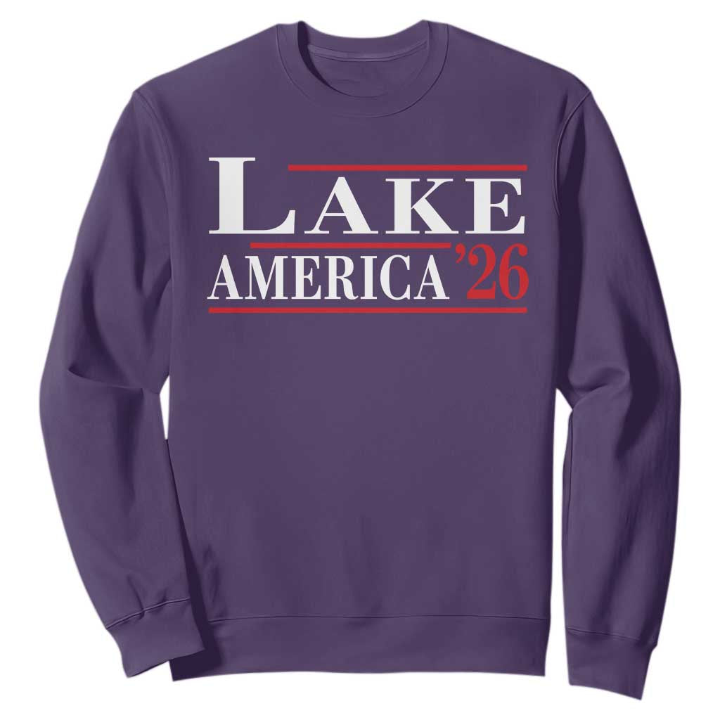 Lake America 2026 Sweatshirt Previously Ontario Canada Funny Patriotic