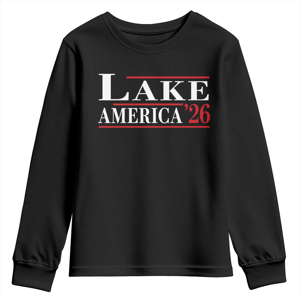 Lake America 2026 Youth Sweatshirt Previously Ontario Canada Funny Patriotic