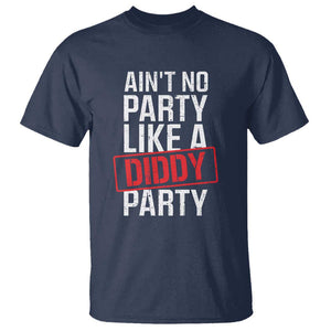 Ain't No Party Like A Diddy Party T Shirt Vintage Sealed TS11 Navy Print Your Wear