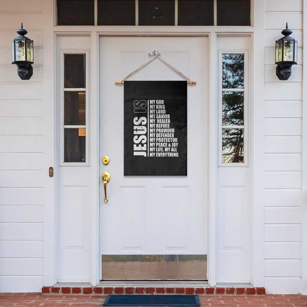 Jesus Is My Everything My God My Lord And Savior Christian Garden Flag TS11 Print Your Wear