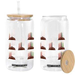 Kwanzaa Kinara Seven Candles African American Holiday Glass Can TS11 Print Your Wear