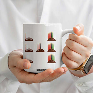 Kwanzaa Kinara Seven Candles African American Holiday Coffee Mug TS11 Print Your Wear