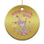 Funny New Year 2025 Same Hot Mess Christmas Ornament New Year's Eve Party Coquette Champagne Glass TS11 Print Your Wear