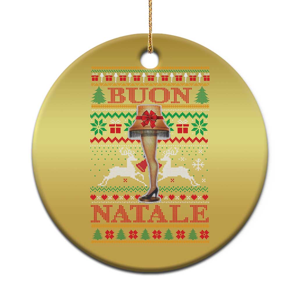 Funny Xmas Movie Christmas Ornament Buon Natale Lamp Italian Christmas TS11 Print Your Wear