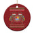 Funny Christmas Native American Christmas Ornament Santa Kokopeli Medicine Wheel TS11 Print Your Wear