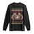 Funny Christmas Native American Long Sleeve Shirt Santa Kokopeli Medicine Wheel TS11 Black Print Your Wear